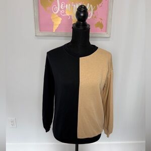 South Beach Nude Black Sweater (2)